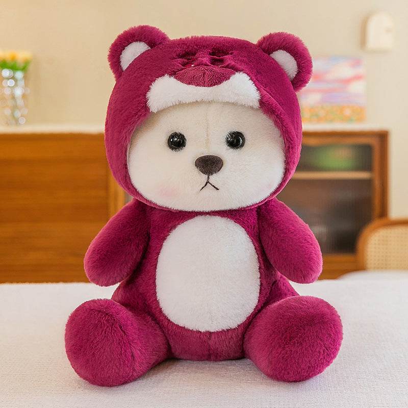 Nexdorin Mini Pink Teddy Bear with Hoodie – additional photo 4