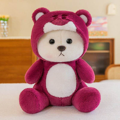 Nexdorin Mini Pink Teddy Bear with Hoodie – additional photo 4
